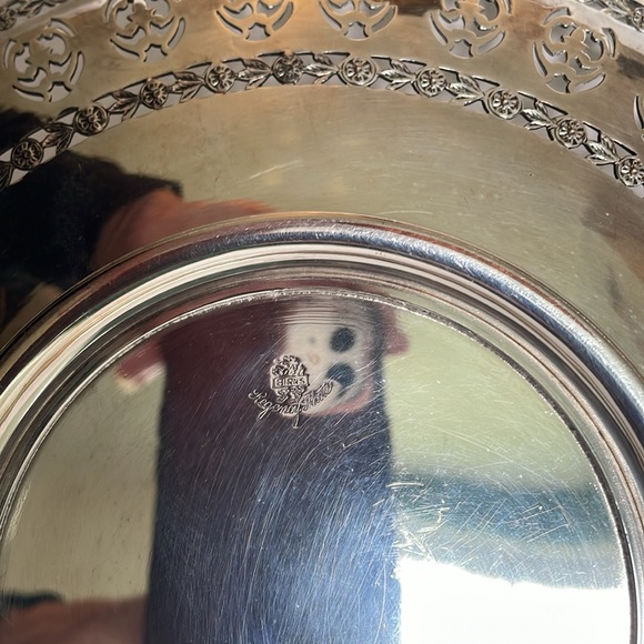 Silver Decorative Plates - Picture 4 of 6